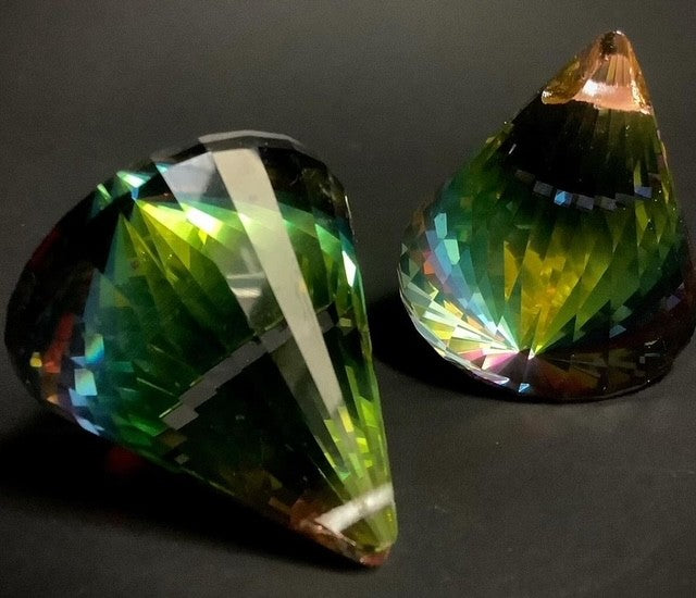 Raamkristal kegel multicolor