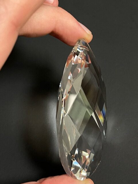 Raamkristal druppel transparant