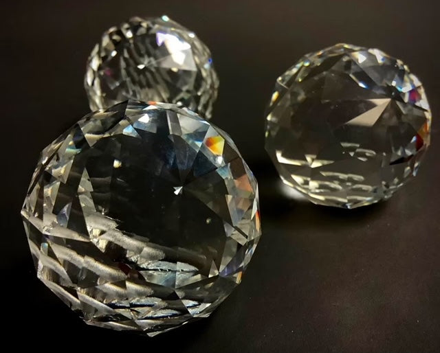 Raamkristal bol transparant