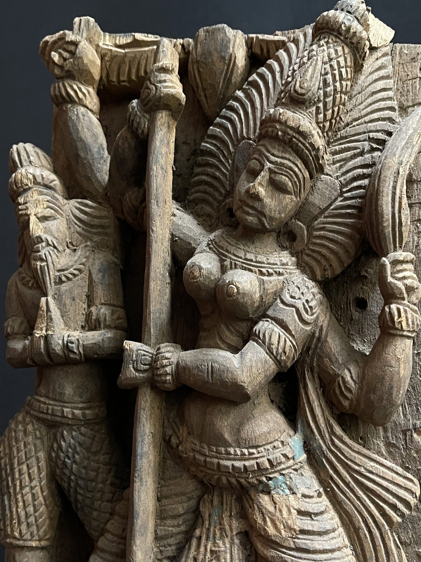 19th-century temple panel from Nepal