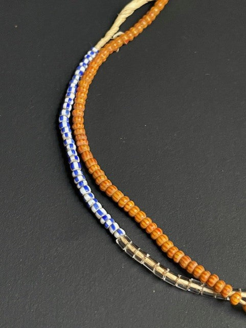 Vintage trade bead necklace from Ghana mix