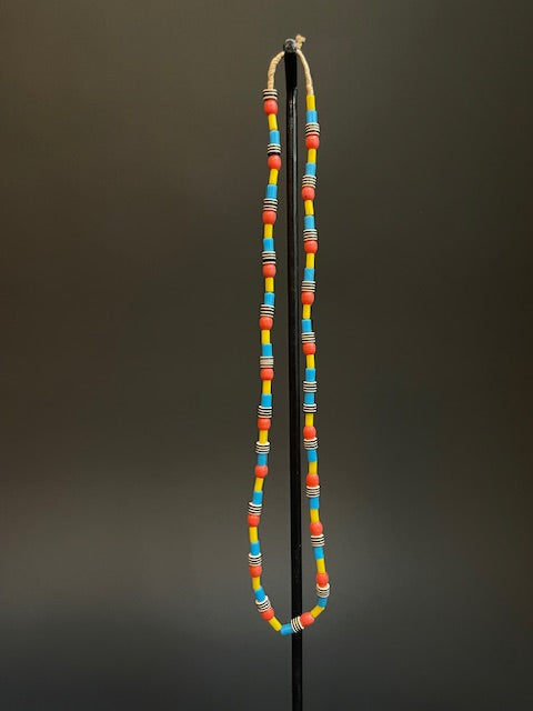 collier de perles commerciales vintage du Ghana mix