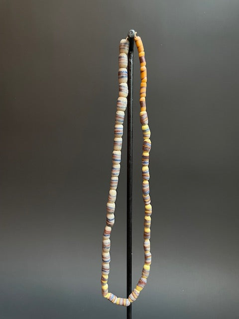 Vintage tradebeads necklace from Ghana mix of 3