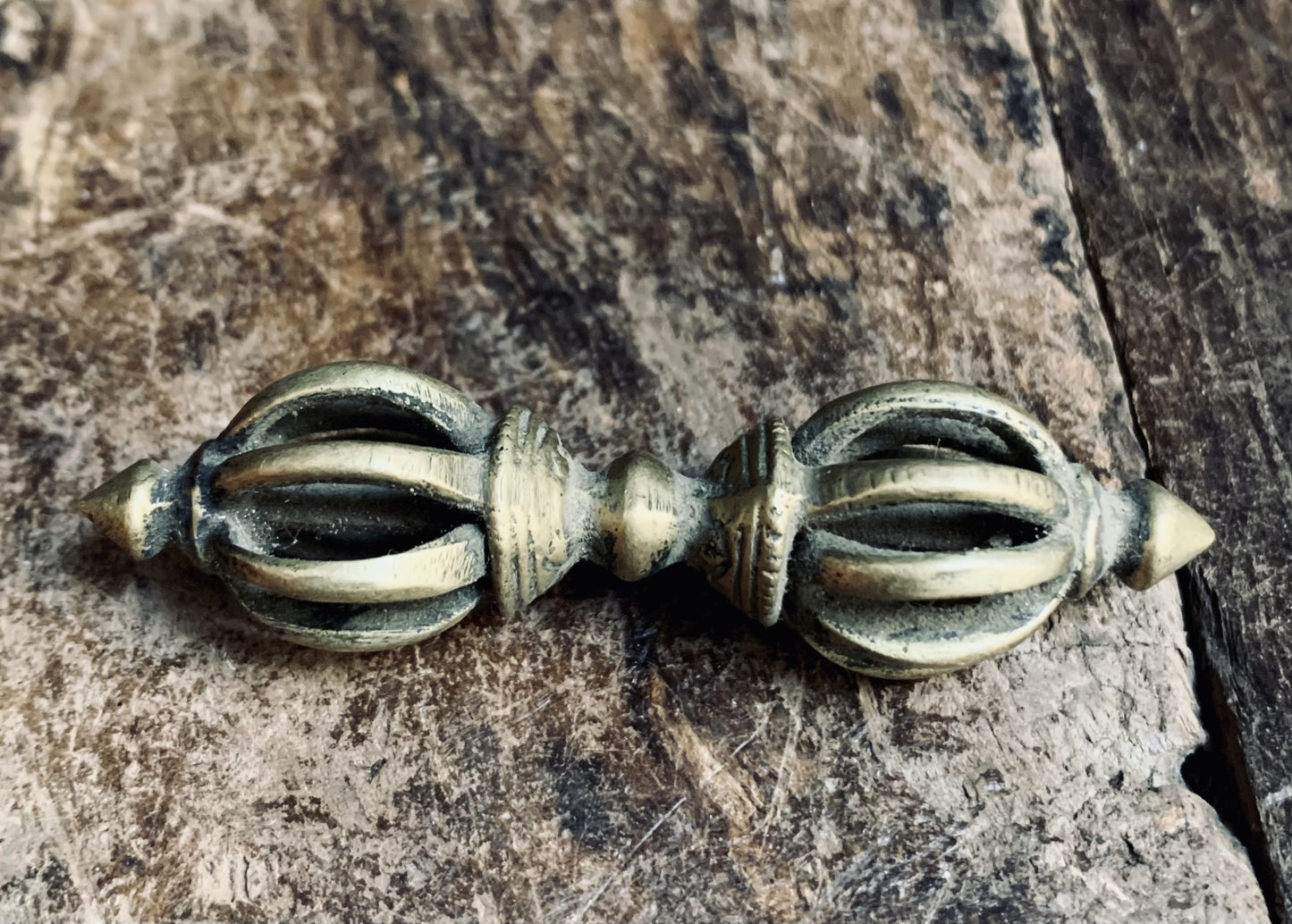 Vajra en cuivre du Népal (7,5 cm)