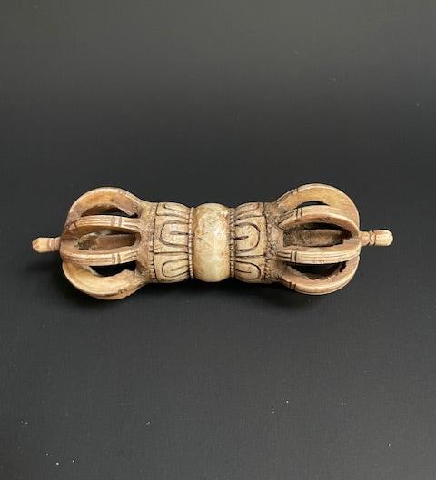 Yak bone vajra from Nepal