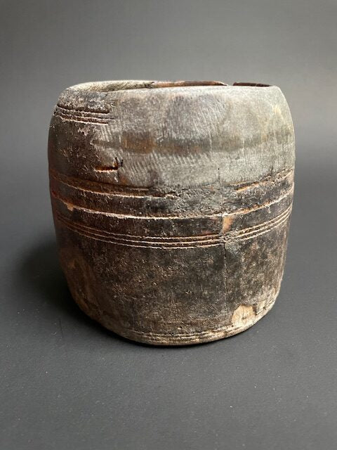 Pot à lait de yack de l'Himalaya